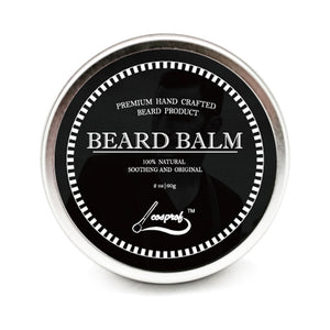 Cosprof Beard Balm Moustache Cream Beard Oil Set Conditioner Beard Balm Healthy Moisturizing Moustache Wax Brush Comb Natural