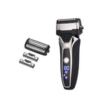 SURKER RSCX-9008 Shaver 3D Triple Floating Blade Shaving LED Display Men Beard Razor Machine Men Face Beard Trimmer +BLADE Head